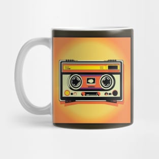 Vintage Retro Music 80s Audio Cassette Tape 087 Mug